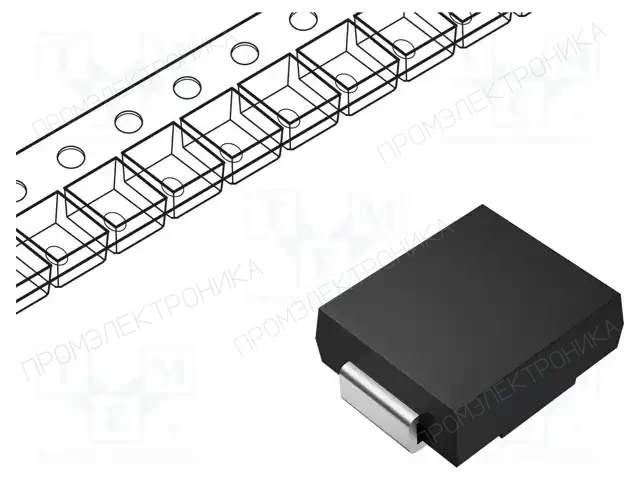 MICRO COMMERCIAL COMPONENTS SMLJ33A-TP — Диоды TVS SMD однонаправленные