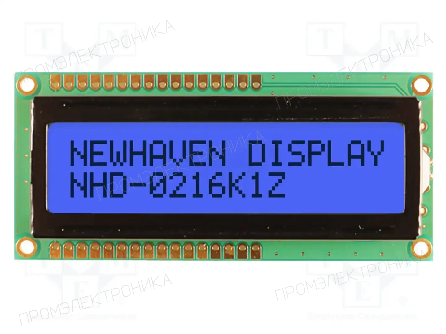 NEWHAVEN DISPLAY INTERNATIONAL NHD-0216K1Z-FSB-GBW-L — Дисплеи LCD буквенно-цифровые
