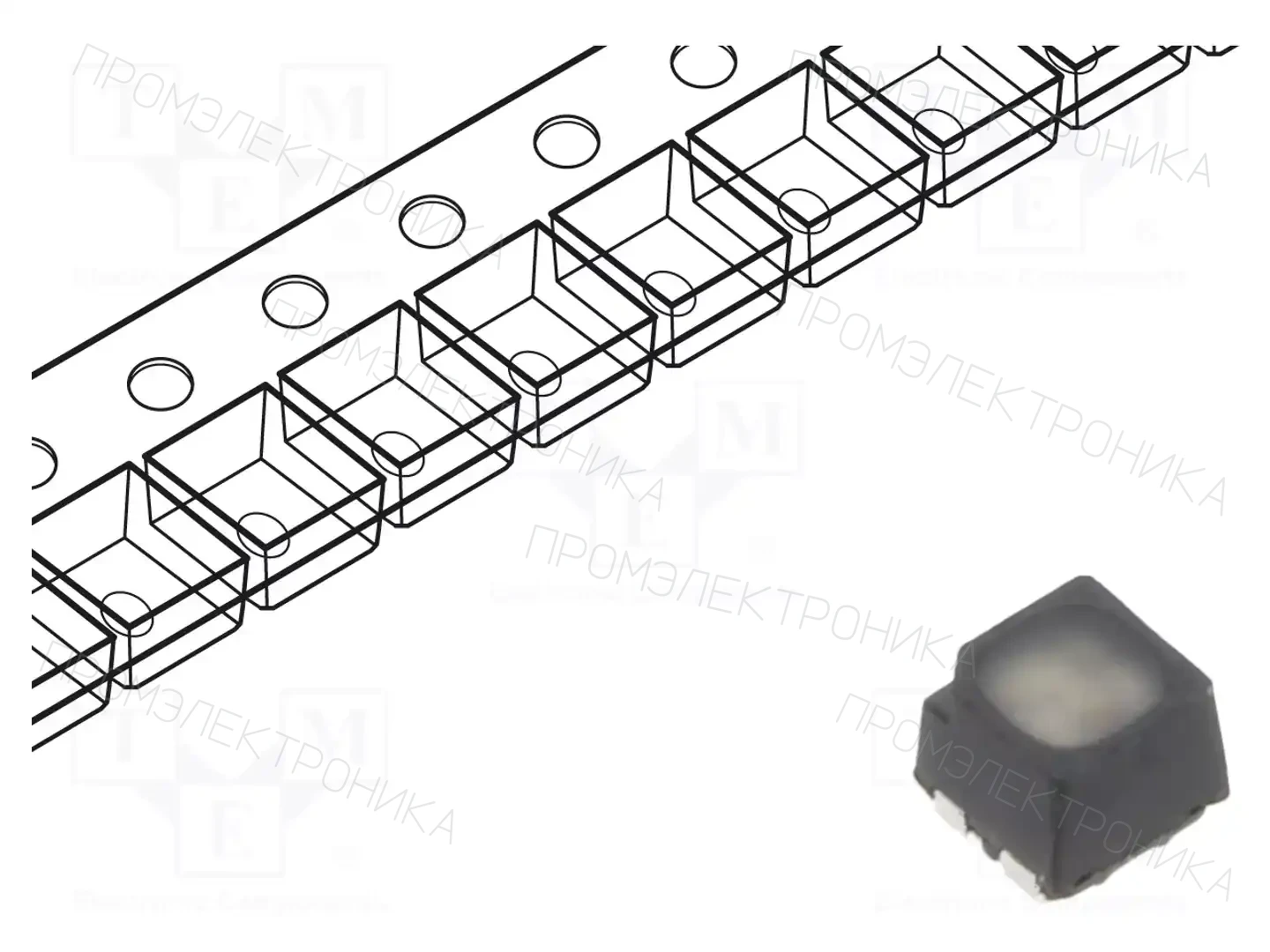 BRIGHTEK (EUROPE) N0M68S44BF — Светодиоды SMD цветные