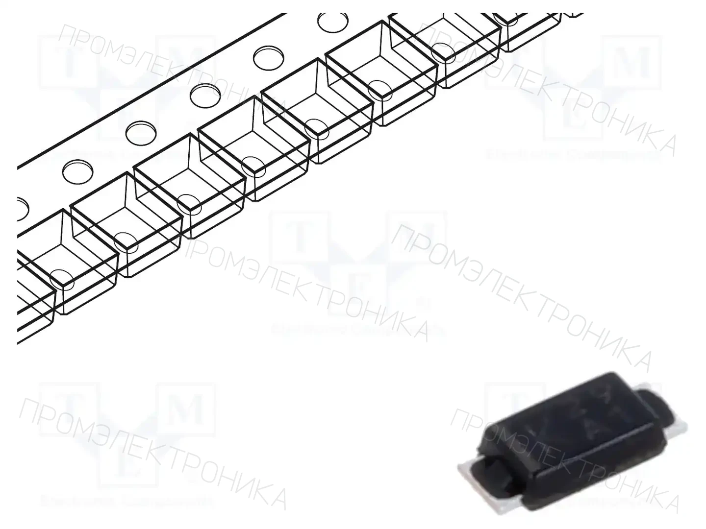 SHINDENGEN DG1S6-5063R — Диоды Шотки SMD