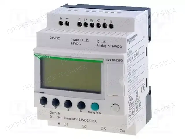 SCHNEIDER ELECTRIC SR3B102BD — Реле прогр. основные модули