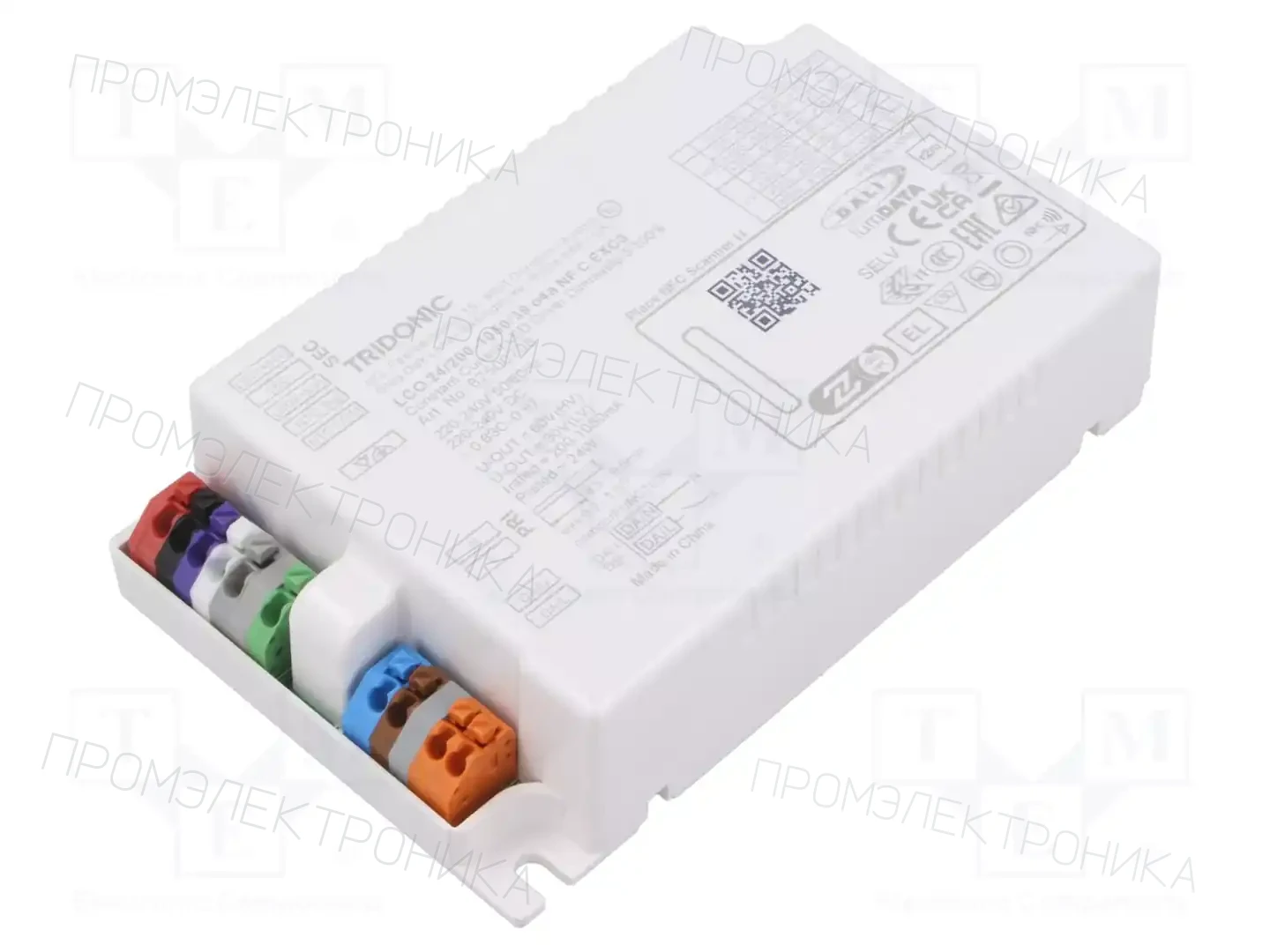 TRIDONIC LCO 24/200-1050/39 O4A NF C EXC3 — Блоки питания для LED