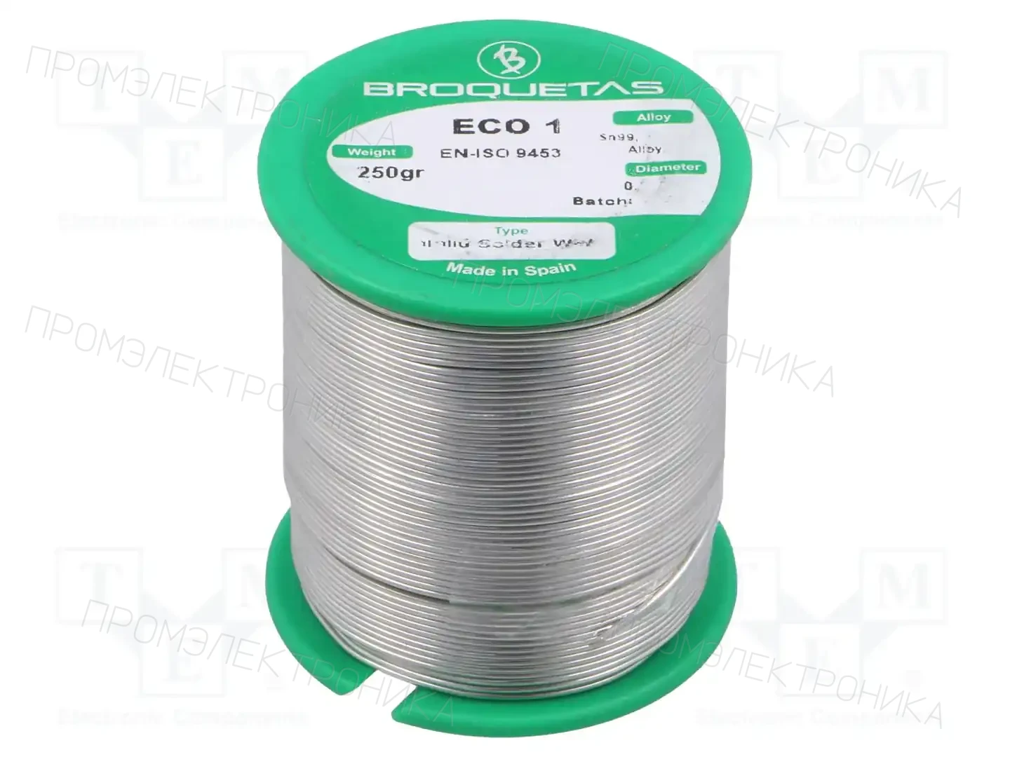BROQUETAS ECO1 SOLID WIRE 0,7MM 250G — Паяльные провода бессвинцовые