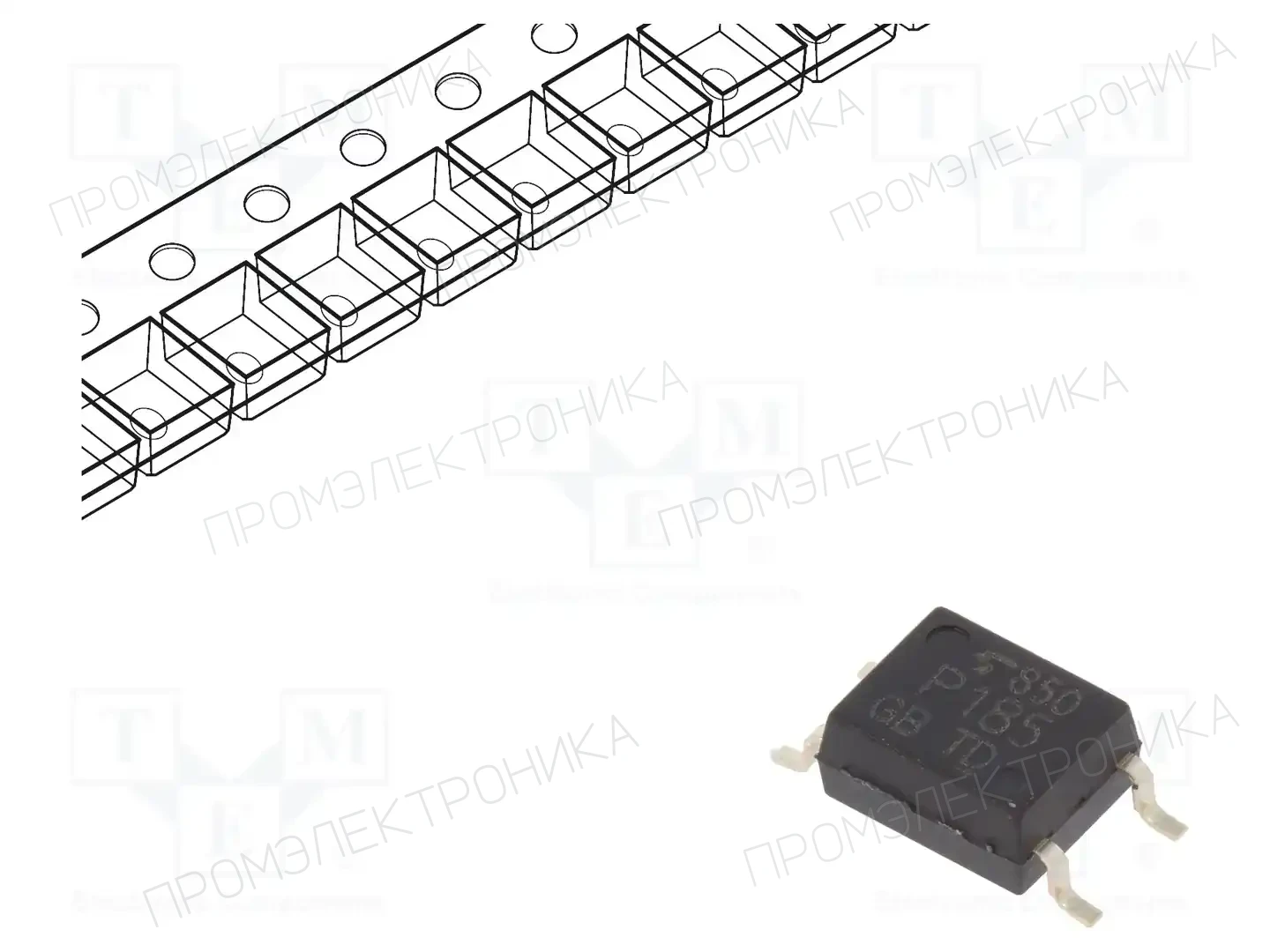 TOSHIBA TLP185(GB-TPL,SE(T — Оптроны – аналоговый выход