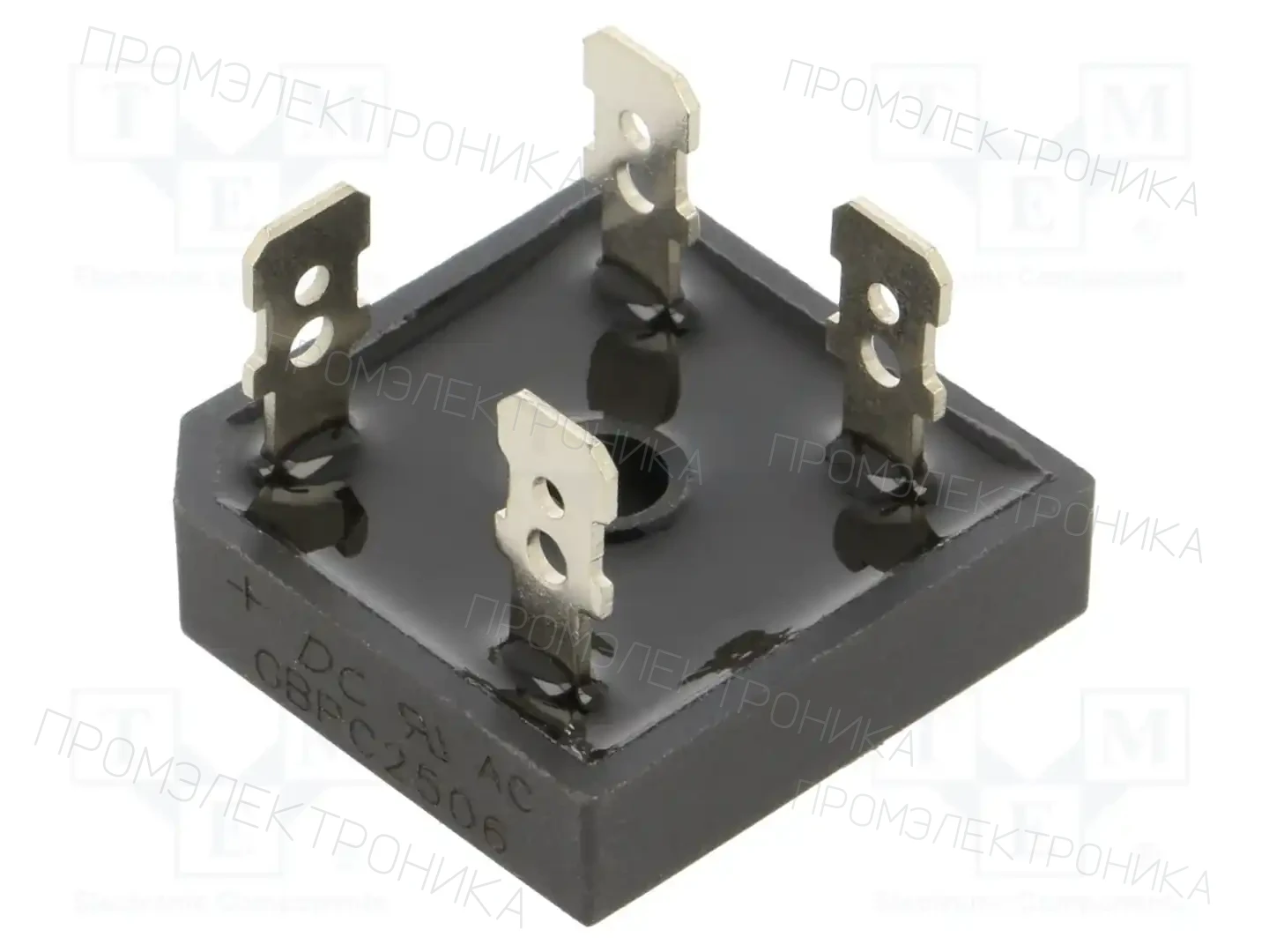 DC COMPONENTS GBPC2506 — Однофазные мосты диодные квадратные