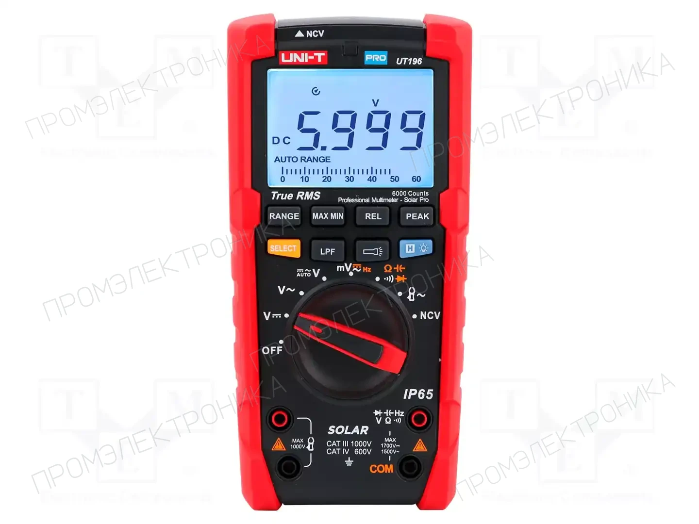 UNI-T UT196 — Тестеры и измерительные приборы PV, EVSE
