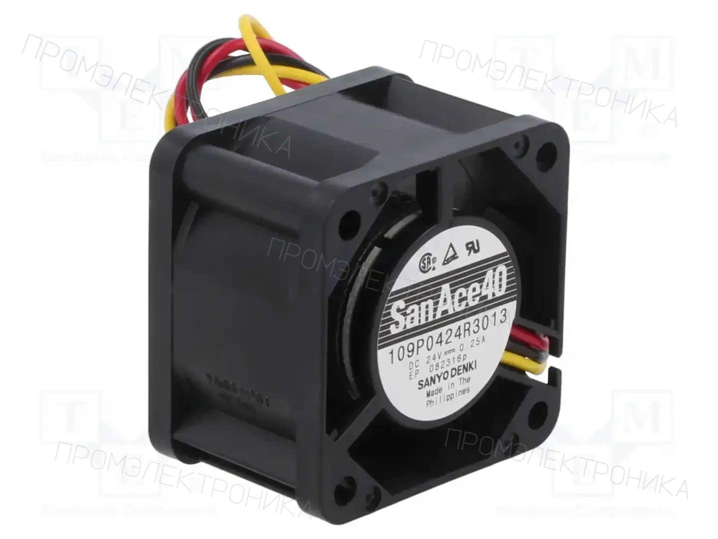 SANYO DENKI 109P0424R3013 — Вентиляторы DC 24V