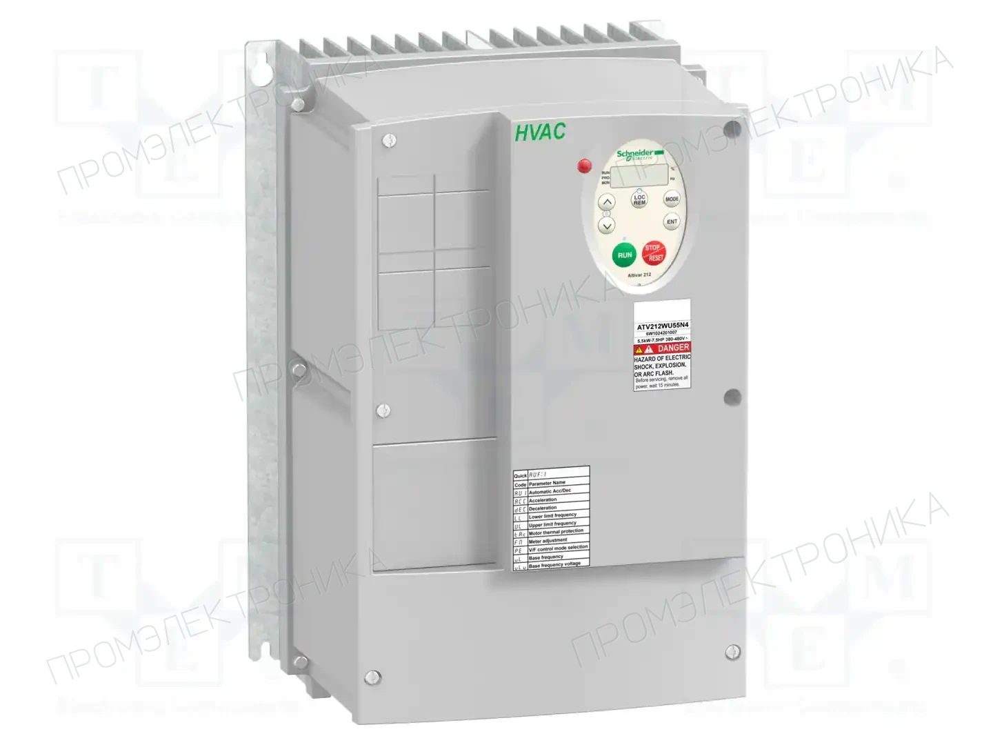 SCHNEIDER ELECTRIC ATV212WU30N4 — Трехфазные инверторы