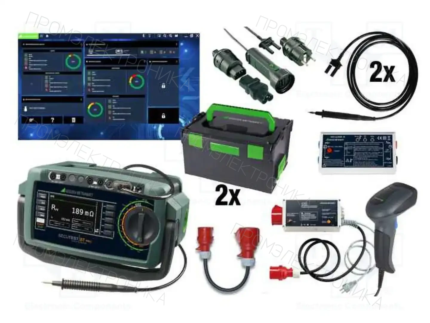GOSSEN METRAWATT M708D — Измерители проводки многофункциональные