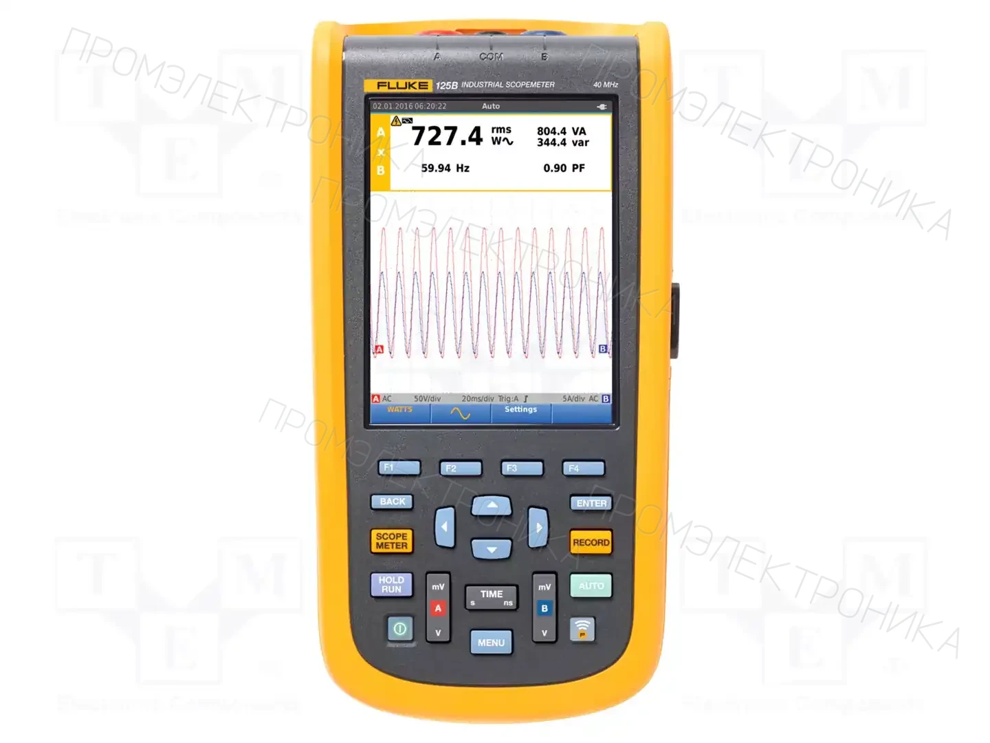 FLUKE FLUKE-125B/EU/S — Осциллоскопы переносные, скопометры -125B/EU/S