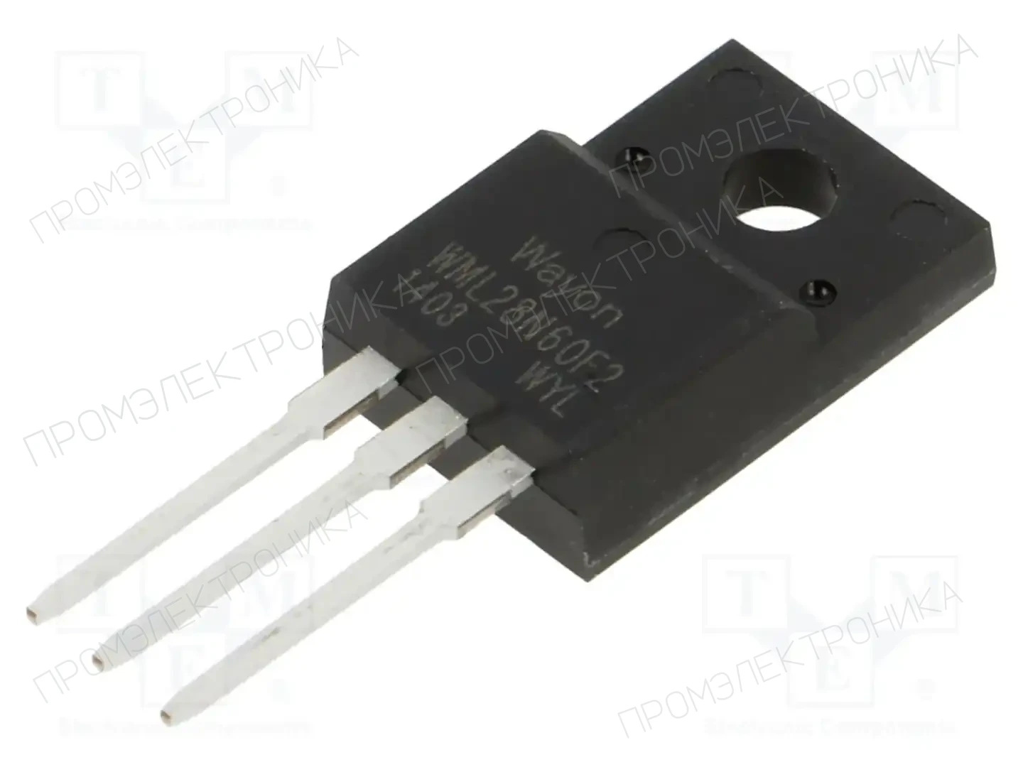 WAYON WML28N60F2 — Транзисторы с каналом N THT