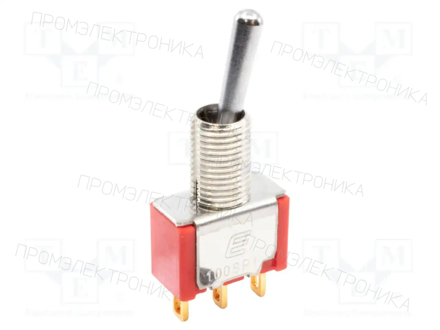 E-SWITCH 100SP1T1B1M1RE — Переключатели рычажные