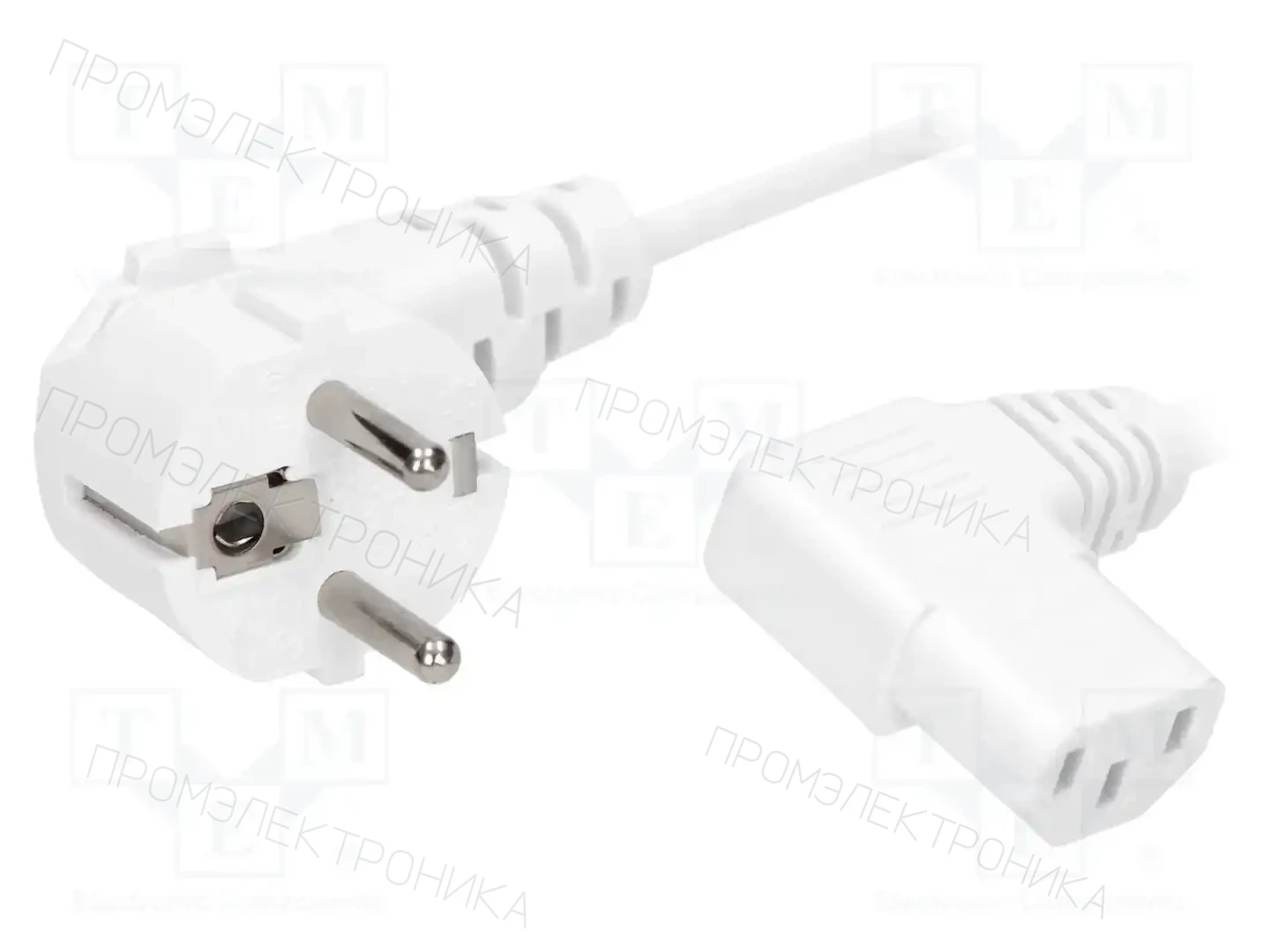 LIAN DUNG LT322+511 H05VV-F 3X1.0 1.8M WHT — Кабели питания компьютерные и универс