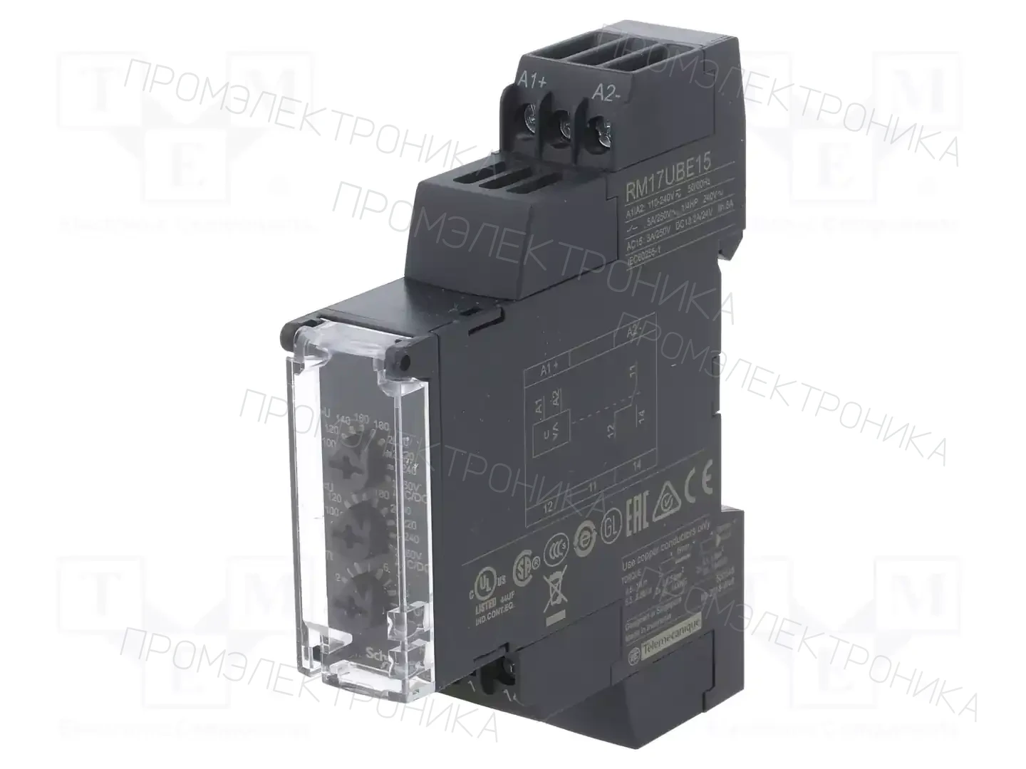 SCHNEIDER ELECTRIC RM17UBE15 — Контрольные реле