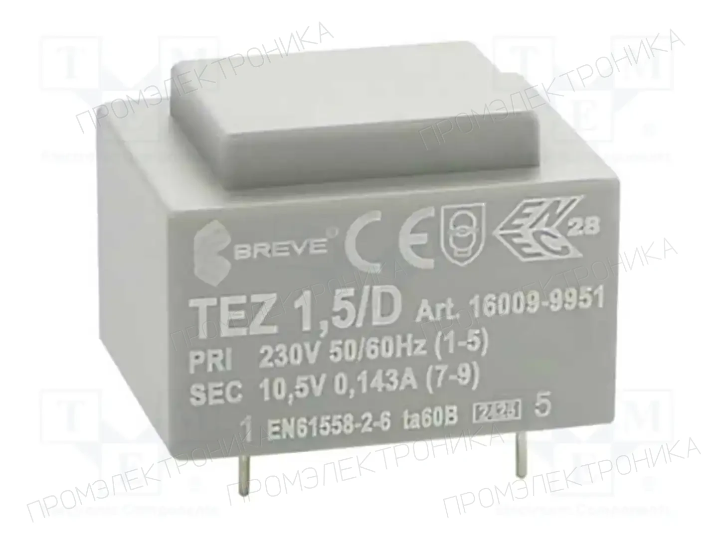 BREVE TUFVASSONS 16009-9951 — Трансформаторы PCB
