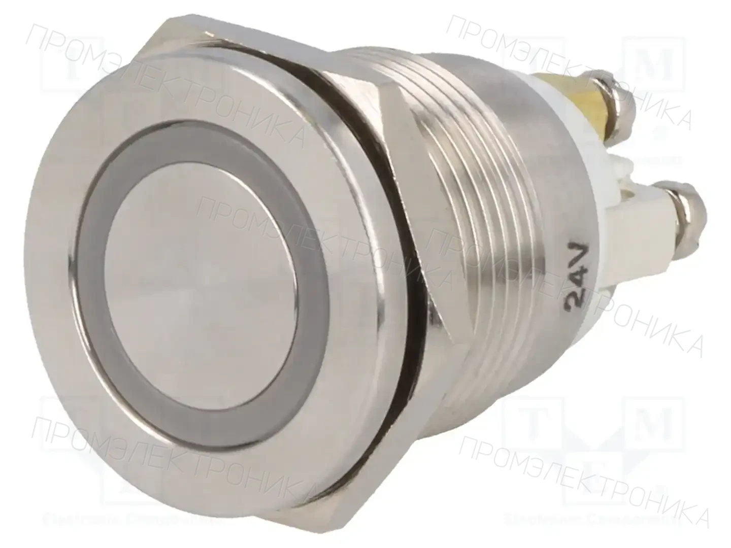 ONPOW GQ19PF-10E/Y/24V/S — Переключатели кнопочные
