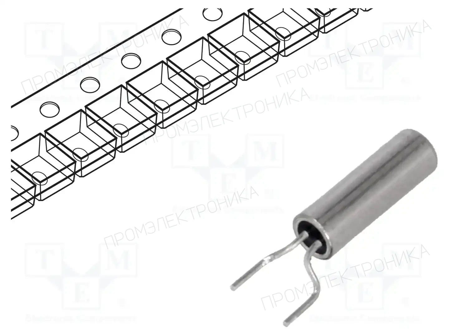 SR PASSIVES 32.768K-2/6SMD-SR — Резонаторы и генераторы