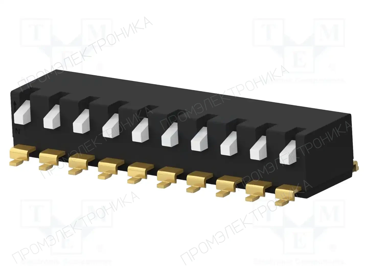 TE Connectivity EDSP10SGLFNTR04 — Переключатели типа Dip-Switch