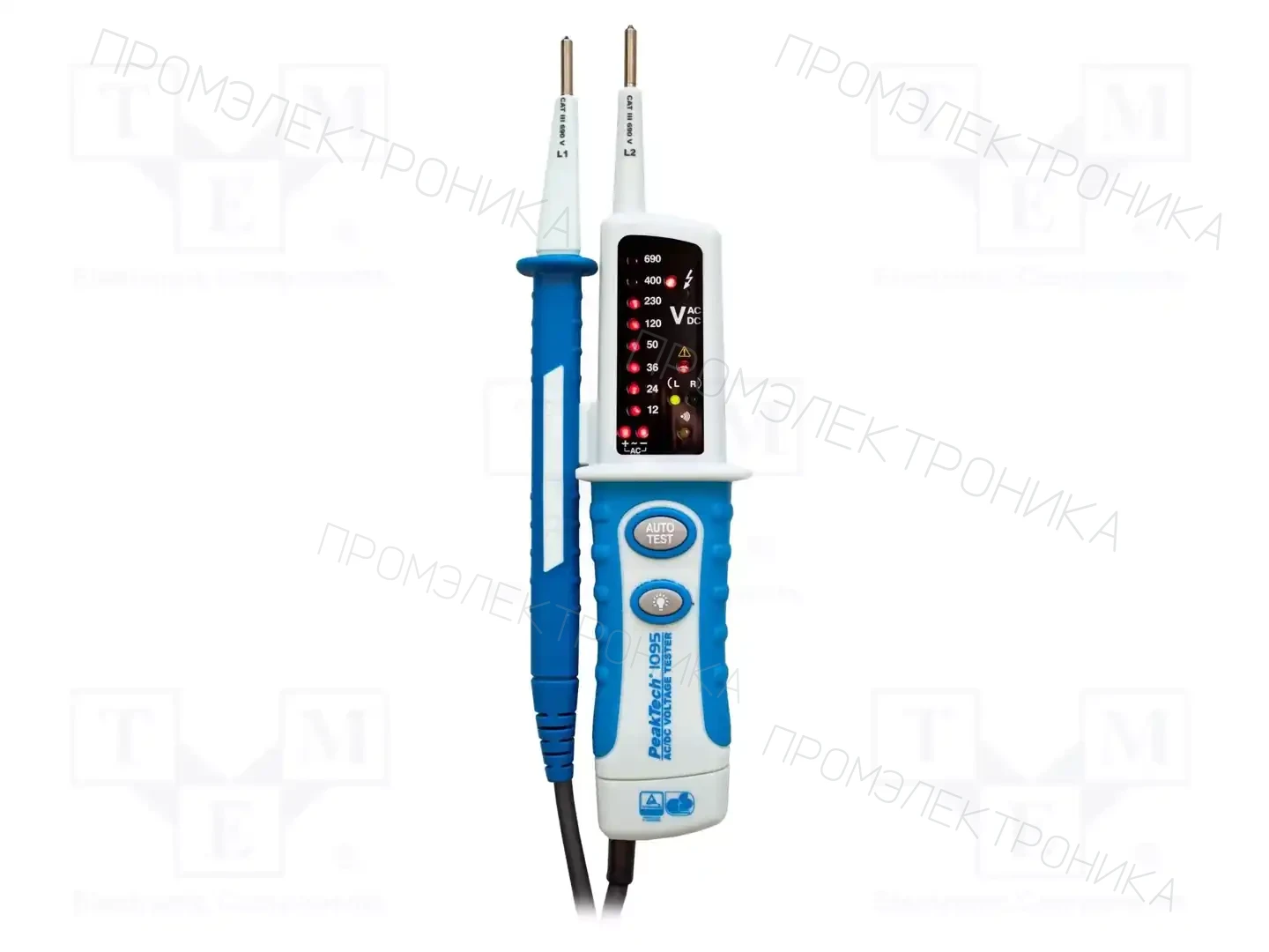 PEAKTECH P 1095 — Индикат., тестеры напряжен. и непрерывн