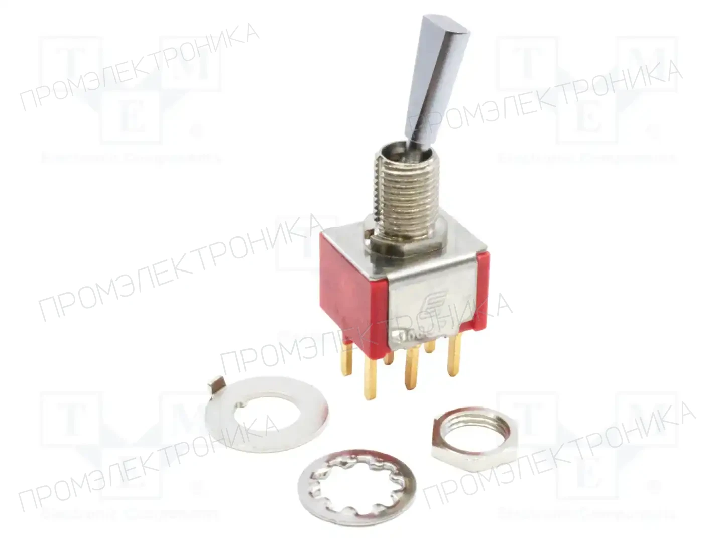 E-SWITCH 100DP1T6B11M2REH — Переключатели рычажные