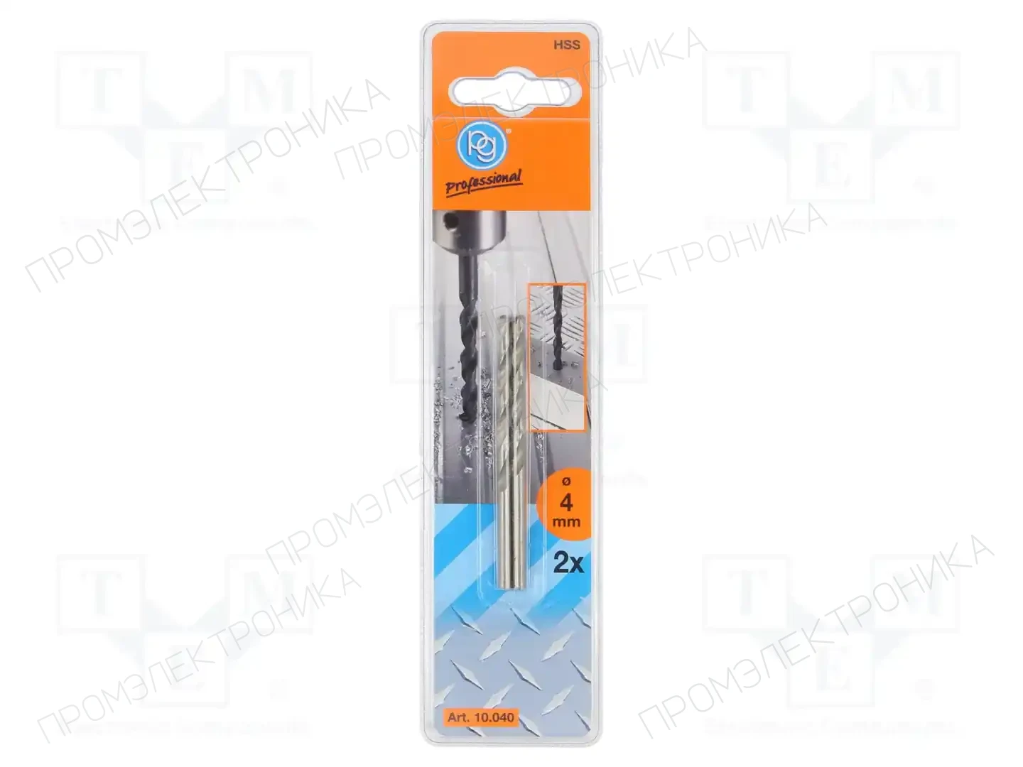 PG PROFESSIONAL 10.040 — Сверла по металлу