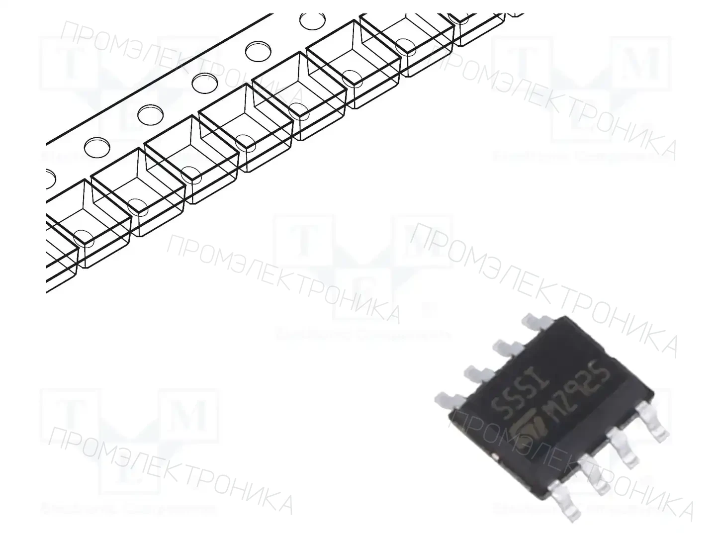 STMicroelectronics TS555IDTTR — Микросхемы watchdog и reset