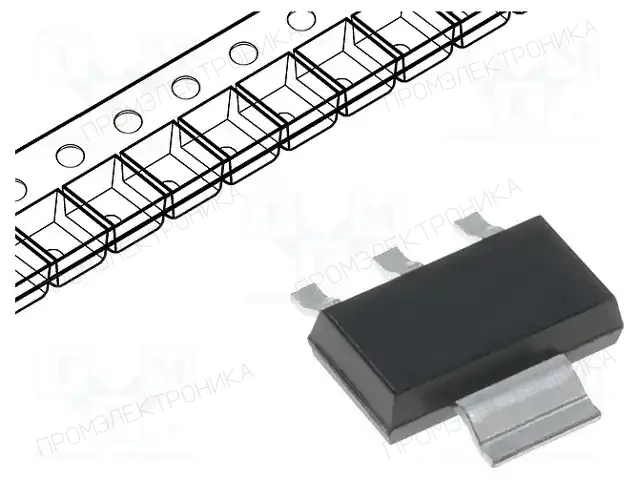 Infineon Technologies BSP76E6433 — Выключатели - микросхемы