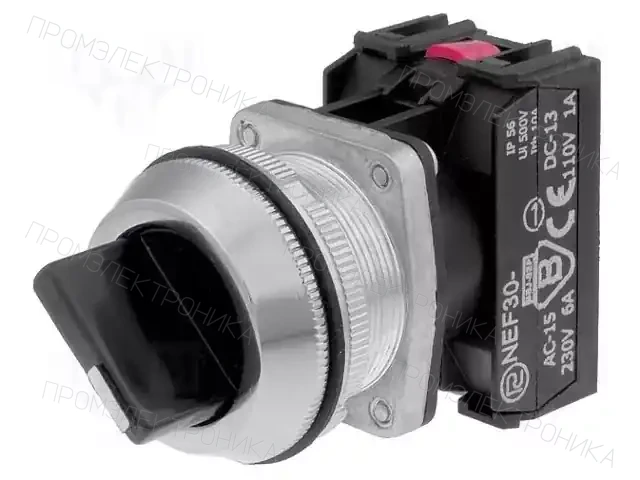 PROMET NEF30-TPAS2X — Переключатели панельные стандартные 30мм