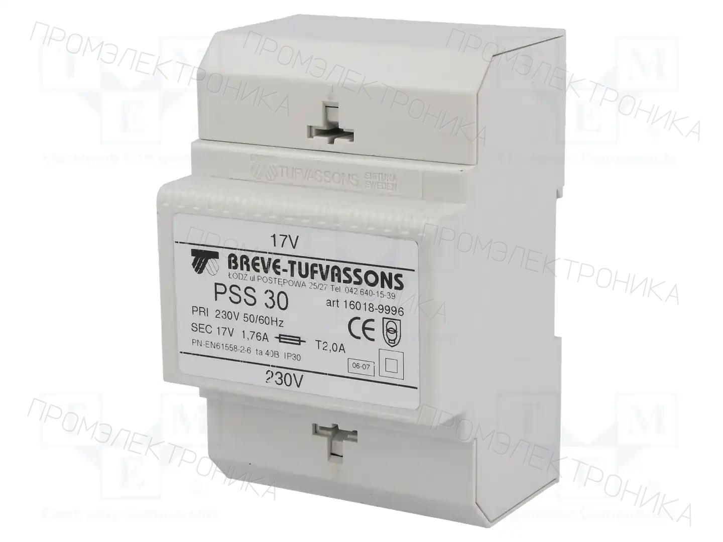 BREVE TUFVASSONS 16018-9996 — Трансформаторы с креплением