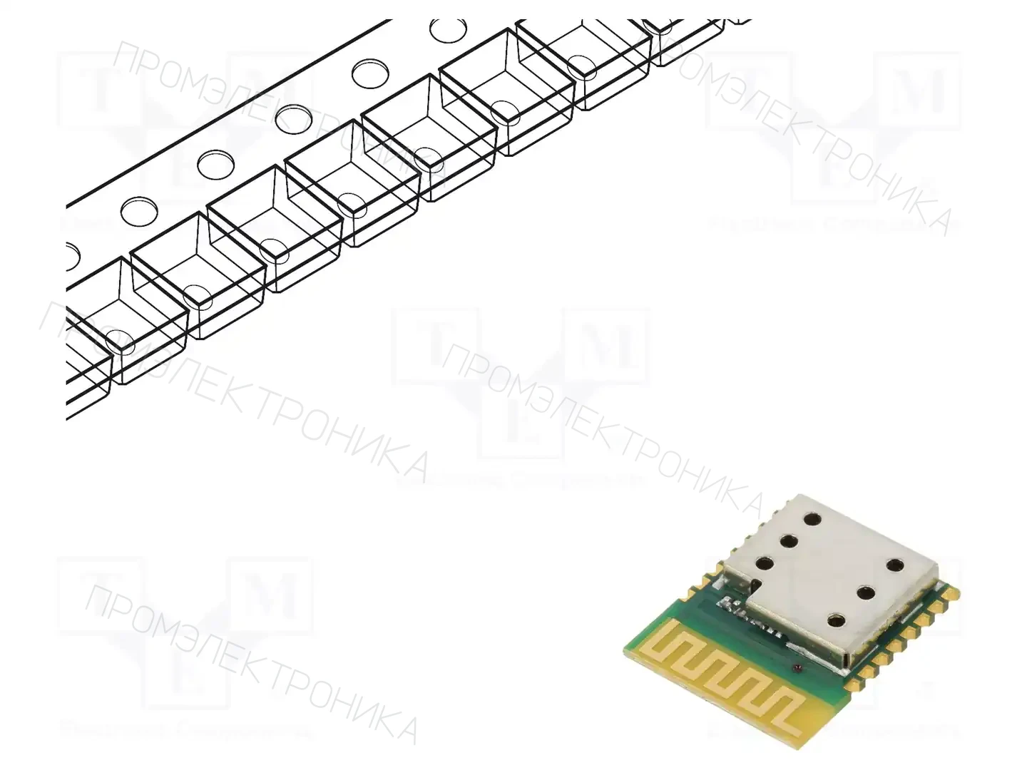 RADIOCONTROLLI RC-CC2640-B — Модули IoT (WiFi/Bluetooth)