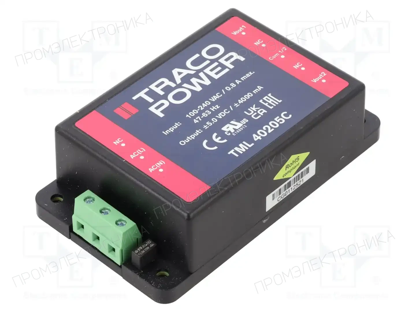 TRACO POWER TML 40205C — Блоки питания для встраивания