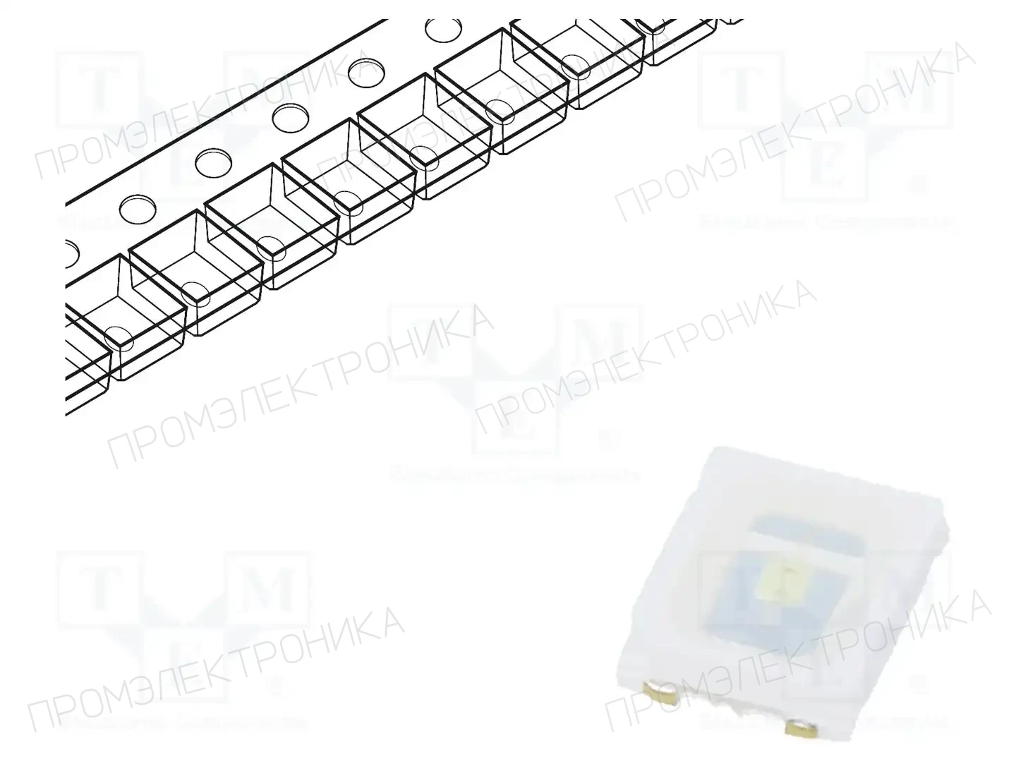 REFOND RF-GNRI35TS-DK-J — Светодиоды SMD цветные