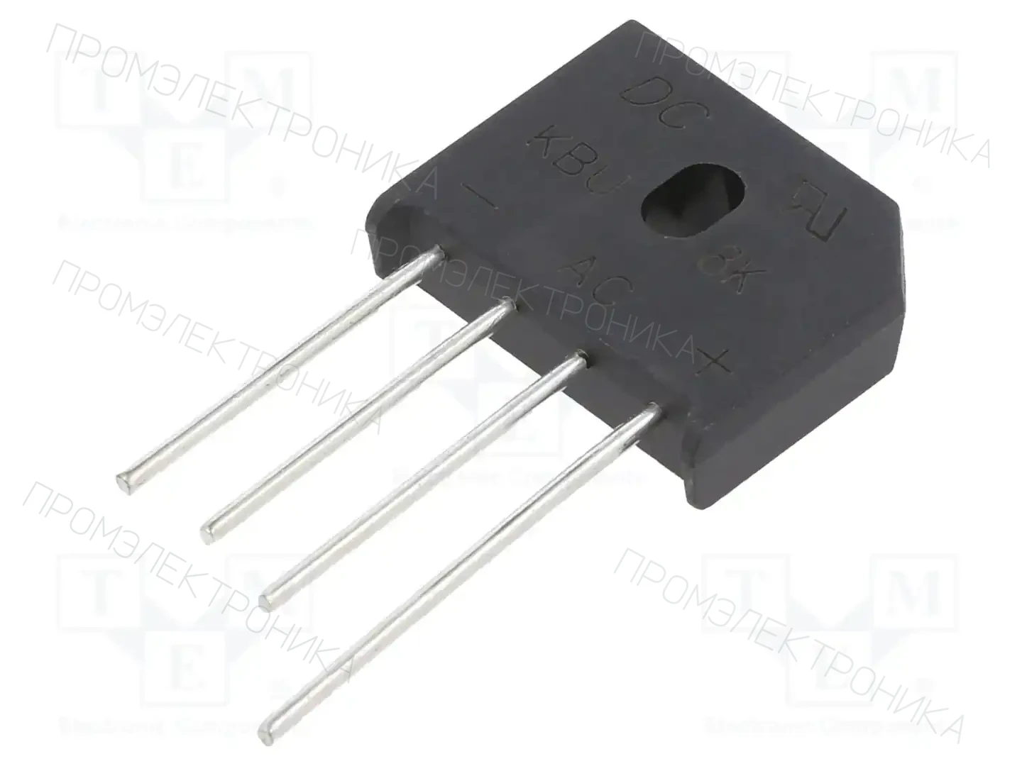 DC COMPONENTS KBU8K — Однофазные мосты диодные плоские