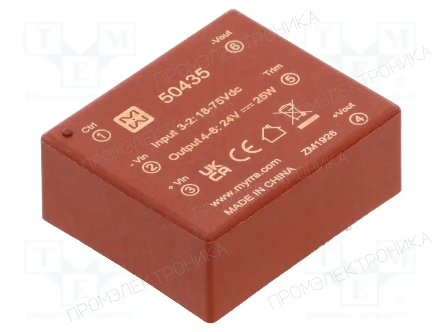 MYRRA 50435 — Преобразователи DC/DC