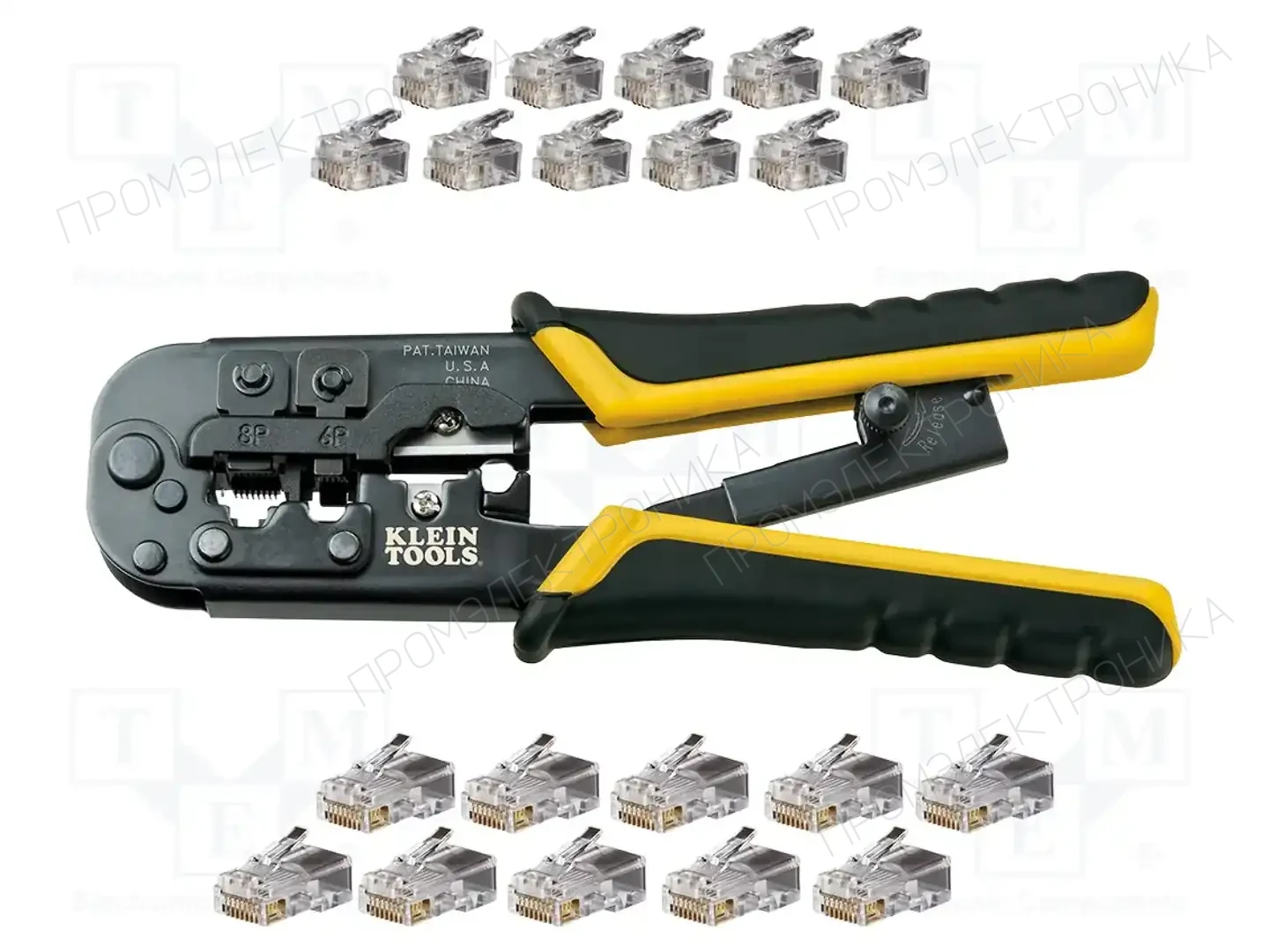 Klein Tools VDV226-817 — Зажимные устройства для штепселей RJ