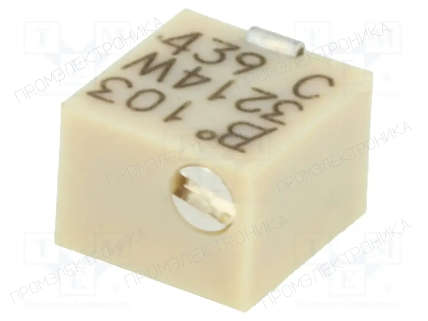 BOURNS 3214W-1-103E — Потенциометры SMD многооборотные