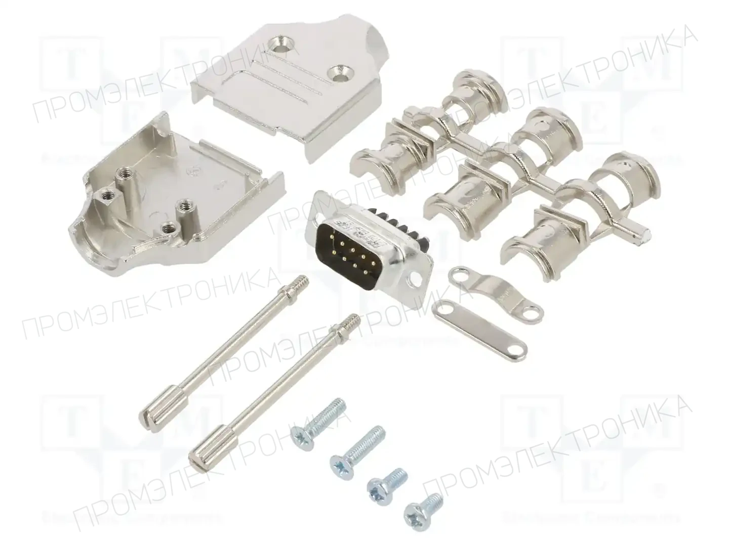 AMPHENOL COMMUNICATIONS SOLUTIONS L17MHDM09+L717DE09PST — Комплектные штекеры D-Sub