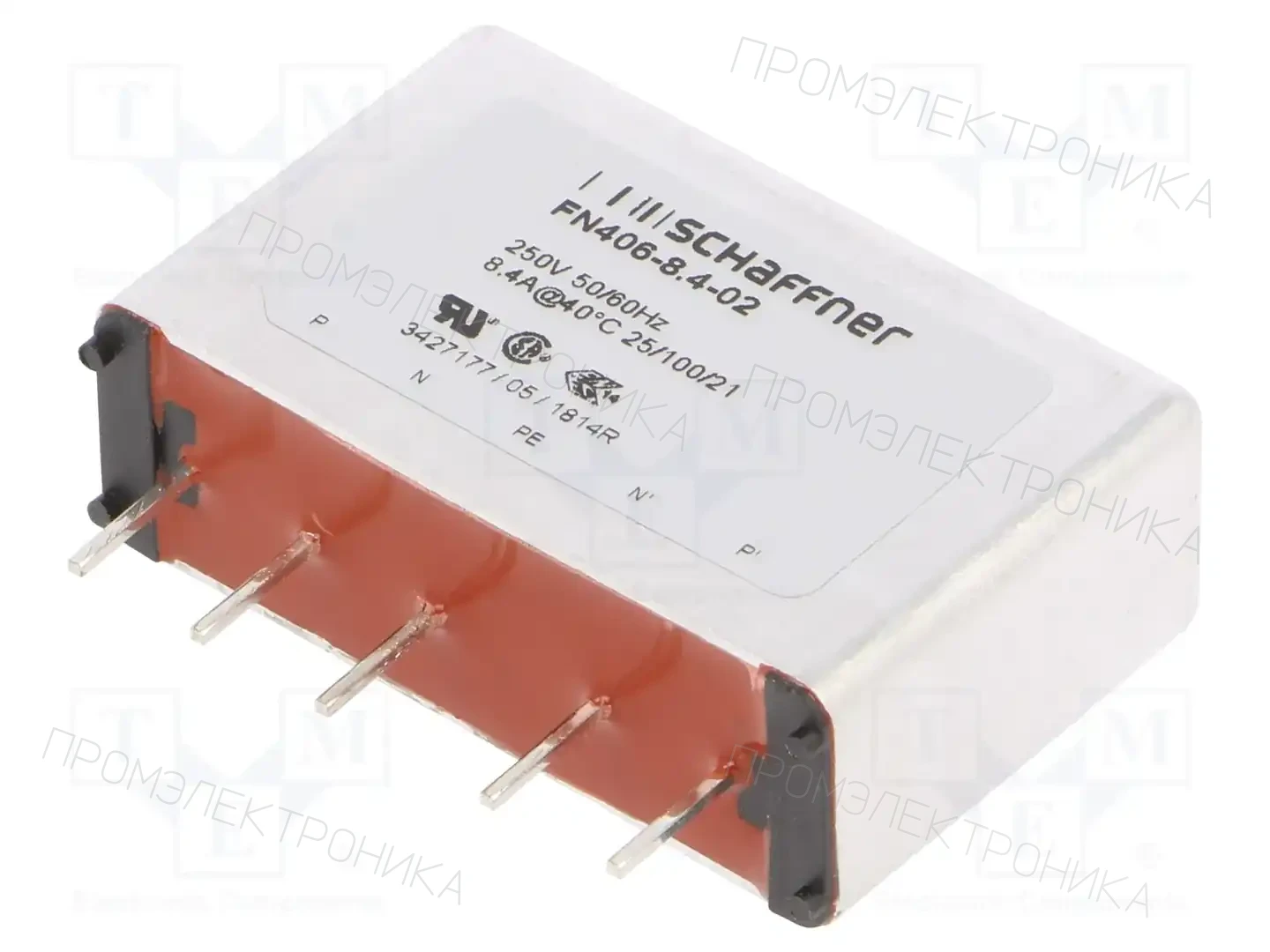 SCHAFFNER / TE Connectivity 800822-SF — Противопомеховые фильтры THT