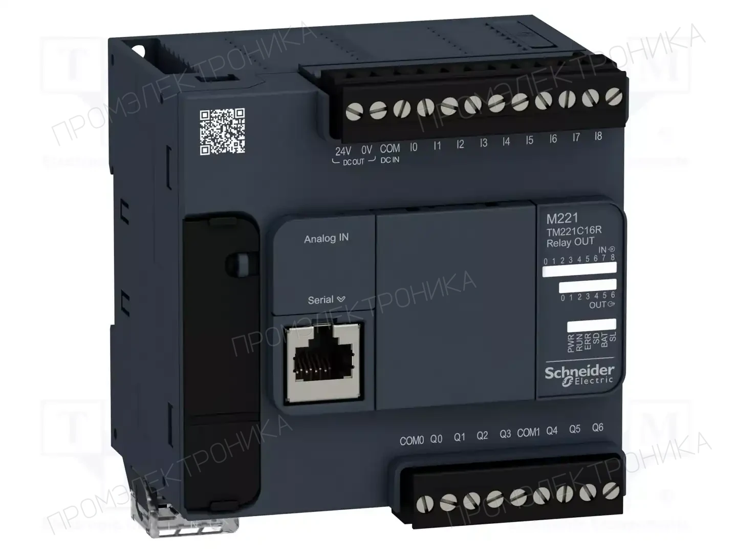 SCHNEIDER ELECTRIC TM221C16R — Контроллеры PLC