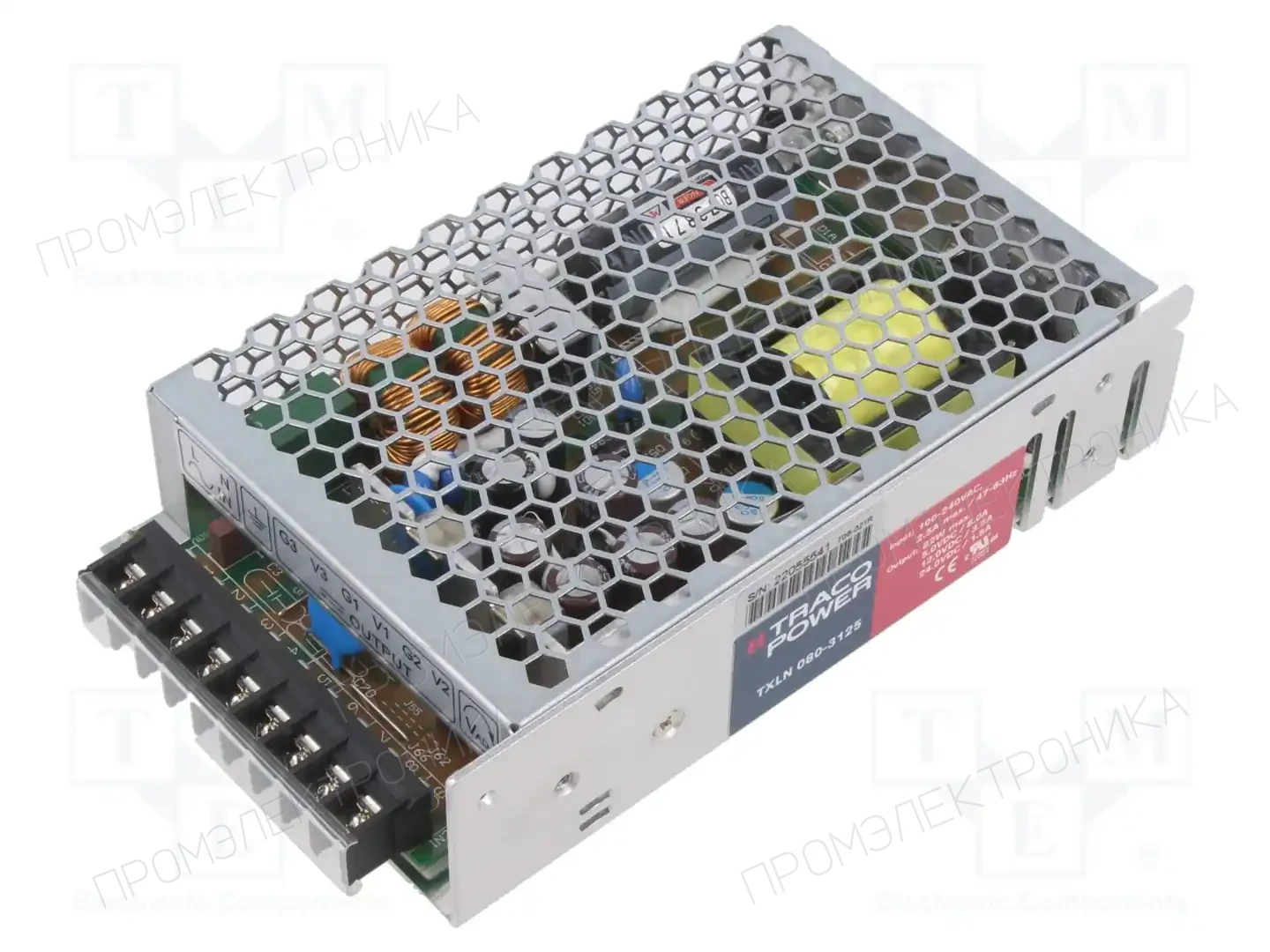 TRACO POWER TXLN 080-3125 — Блоки питания для встраивания