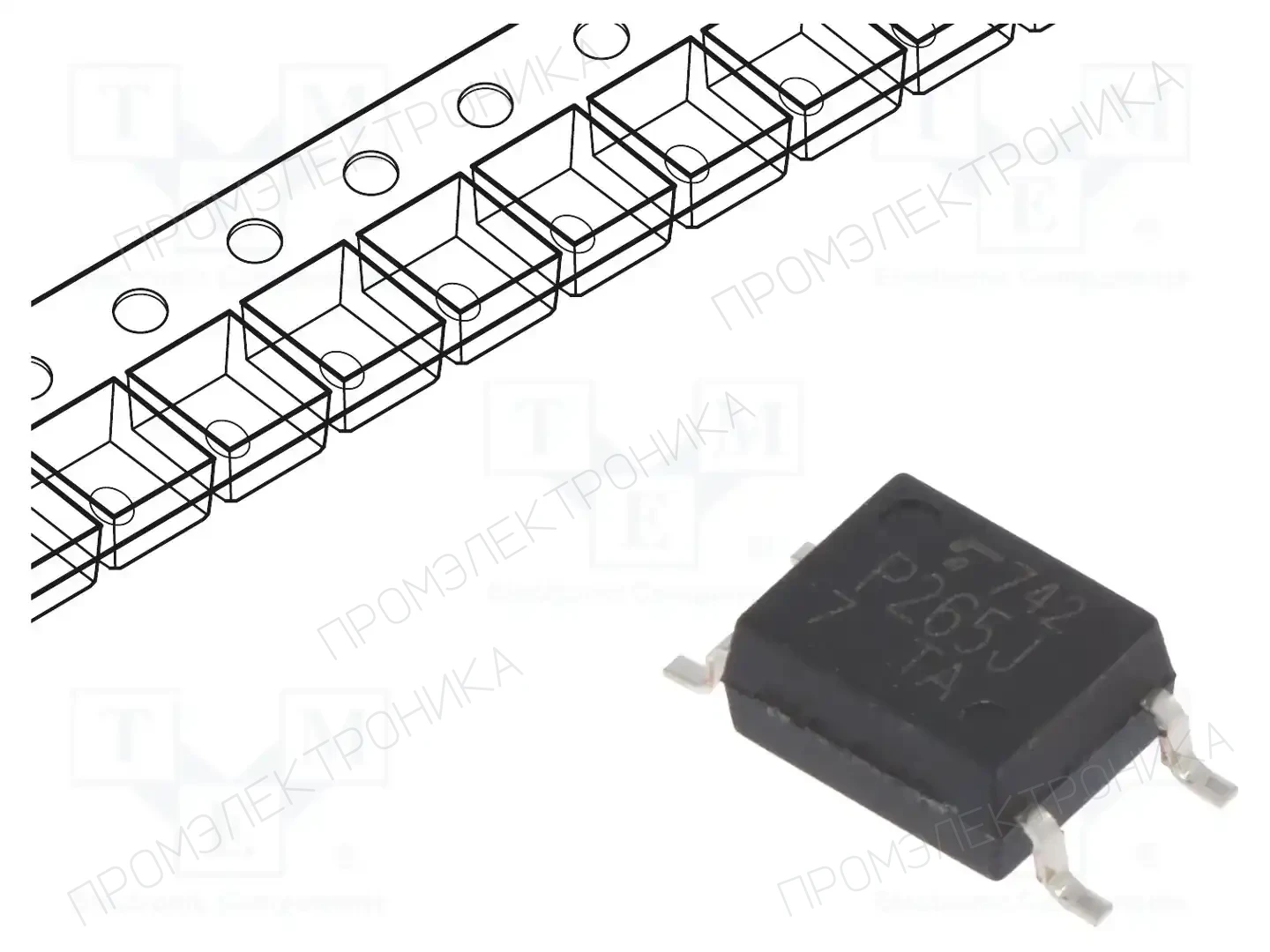 TOSHIBA TLP265J(T7-TPL,E(T — Оптотриаки