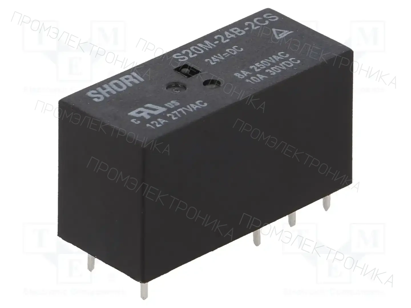 SHORI ELECTRIC S20M-24B-2CS — Реле электромагн. миниатюрные