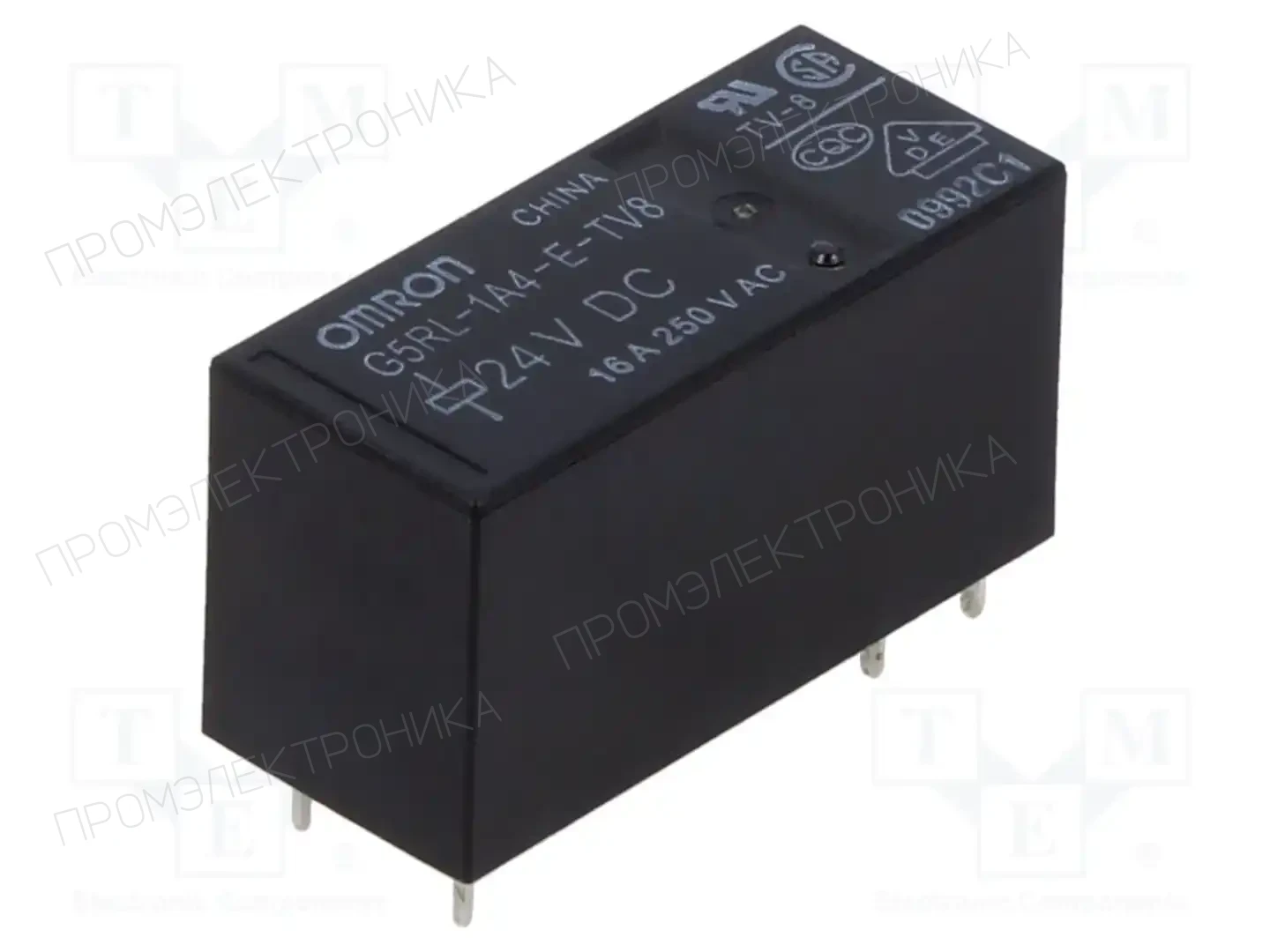 OMRON Electronic Components G5RL-1A4-E-TV8 DC24 — Реле электромагн. миниатюрные