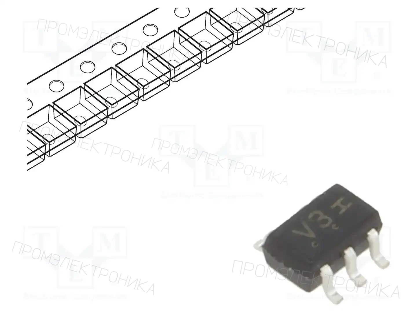 onsemi MC74VHC1G02DFT2G — Ворота, инверторы
