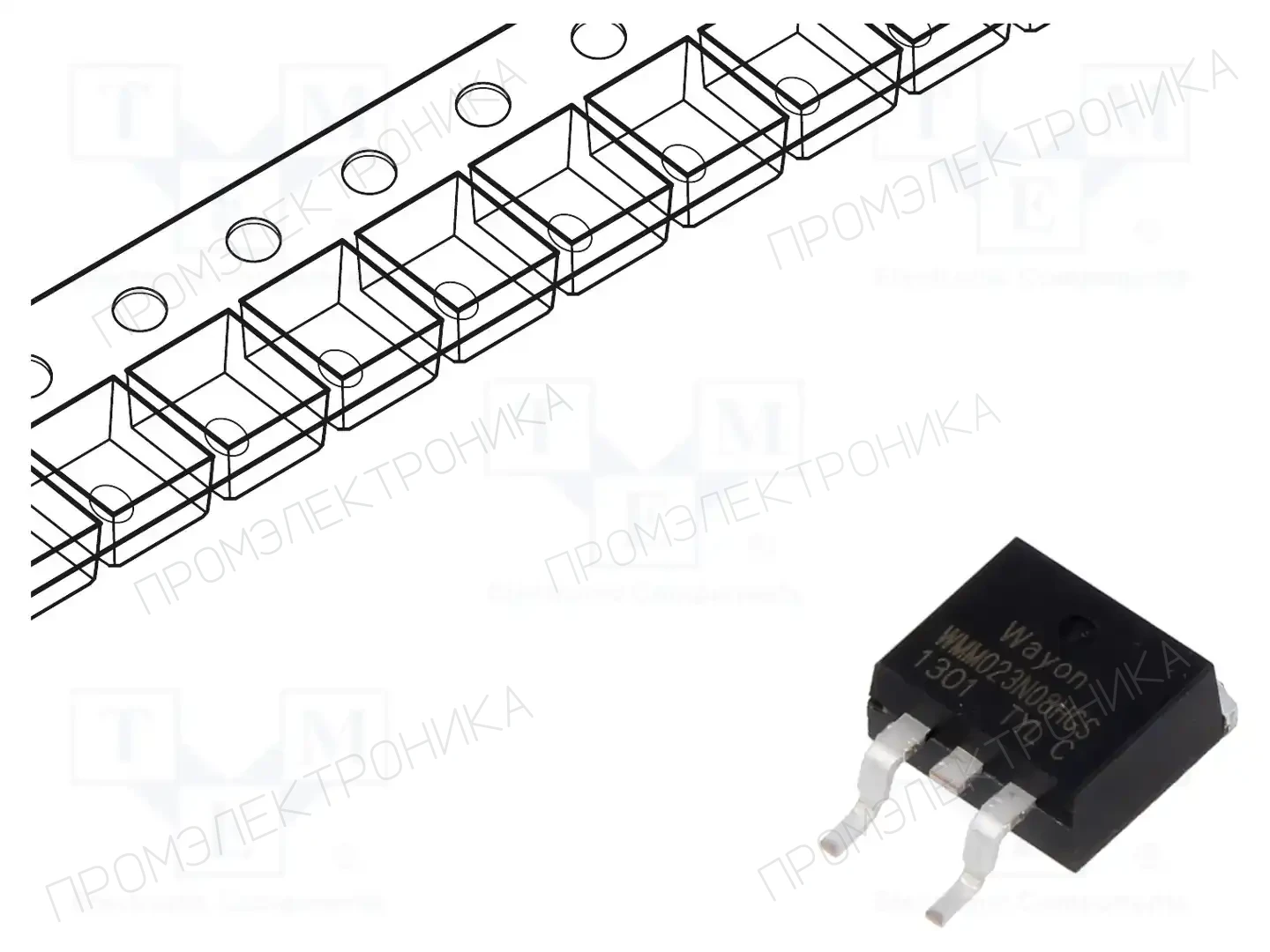 WAYON WMM023N08HGS — Транзисторы с каналом N SMD