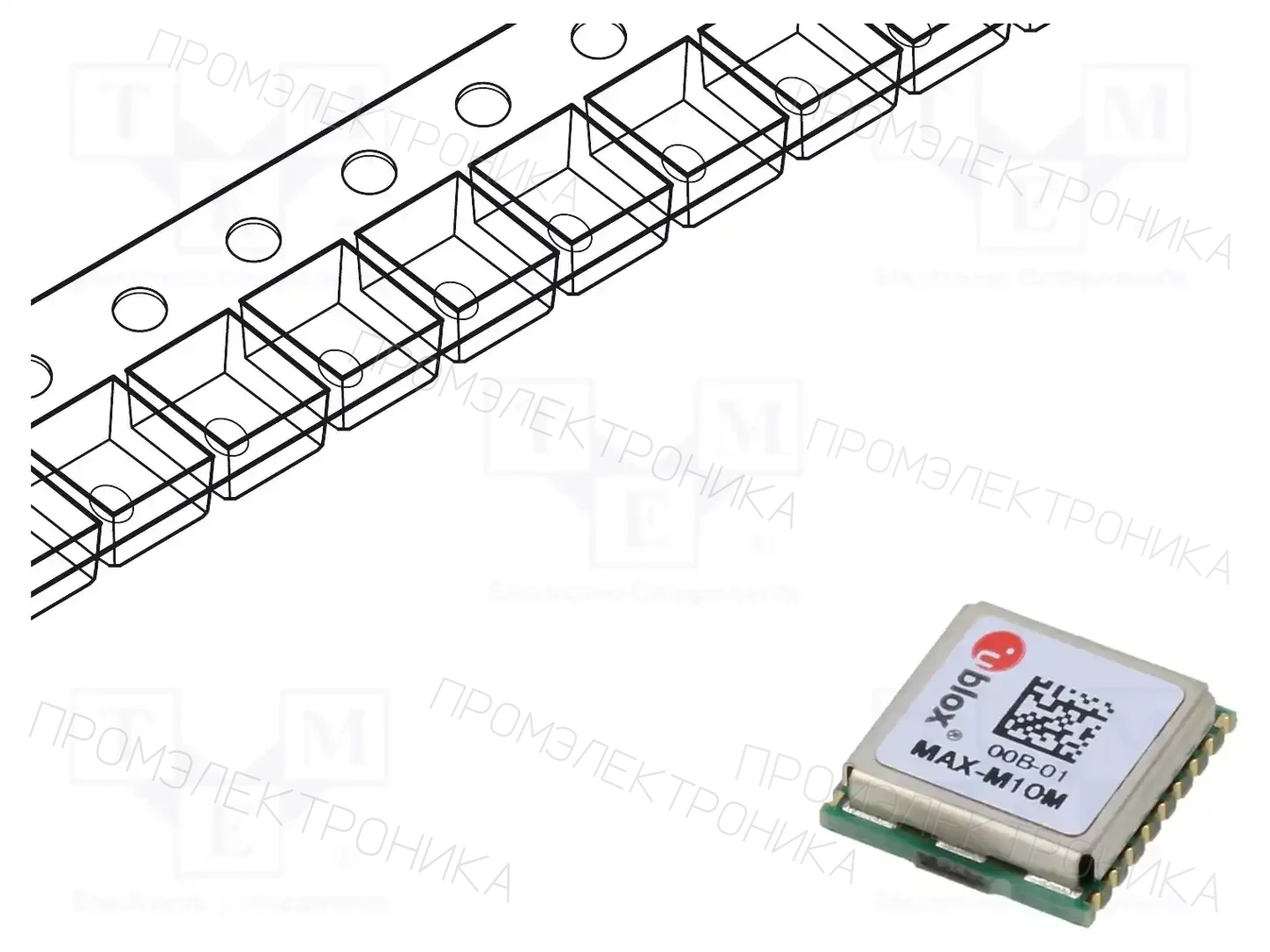 u-blox MAX-M10M-00B — Модули GNSS (GPS)