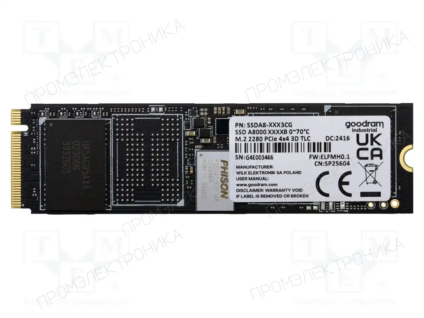 GOODRAM INDUSTRIAL SSDA8-1283DG — Носители данных