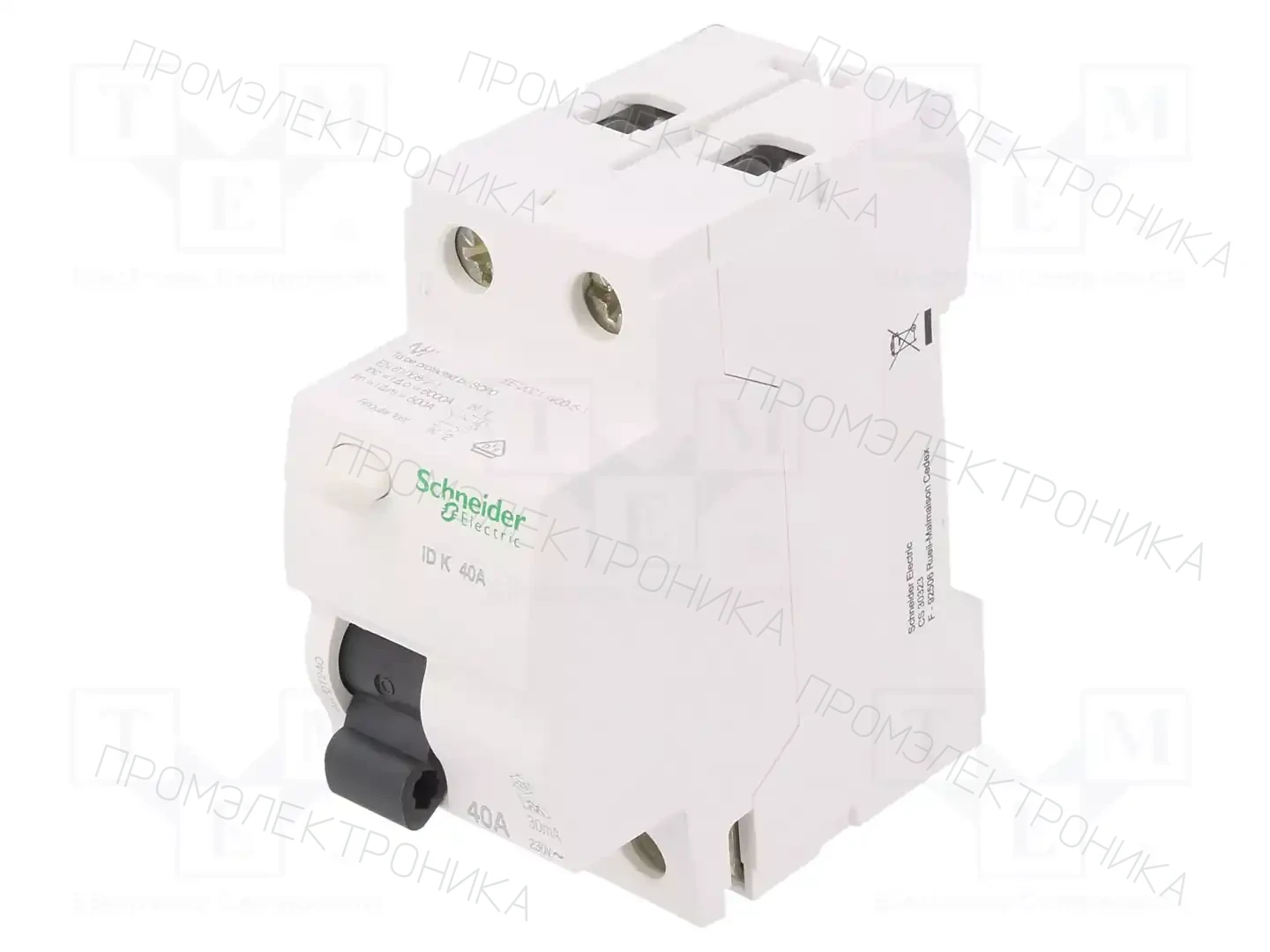 SCHNEIDER ELECTRIC A9Z01240 — Дифференциальные выключатели