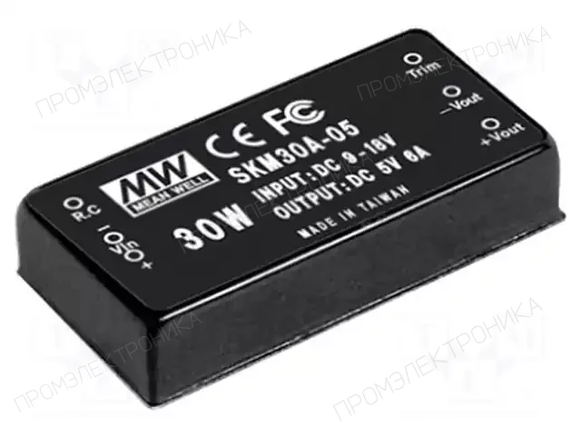 MEAN WELL SKM30A-05 — Преобразователи DC/DC