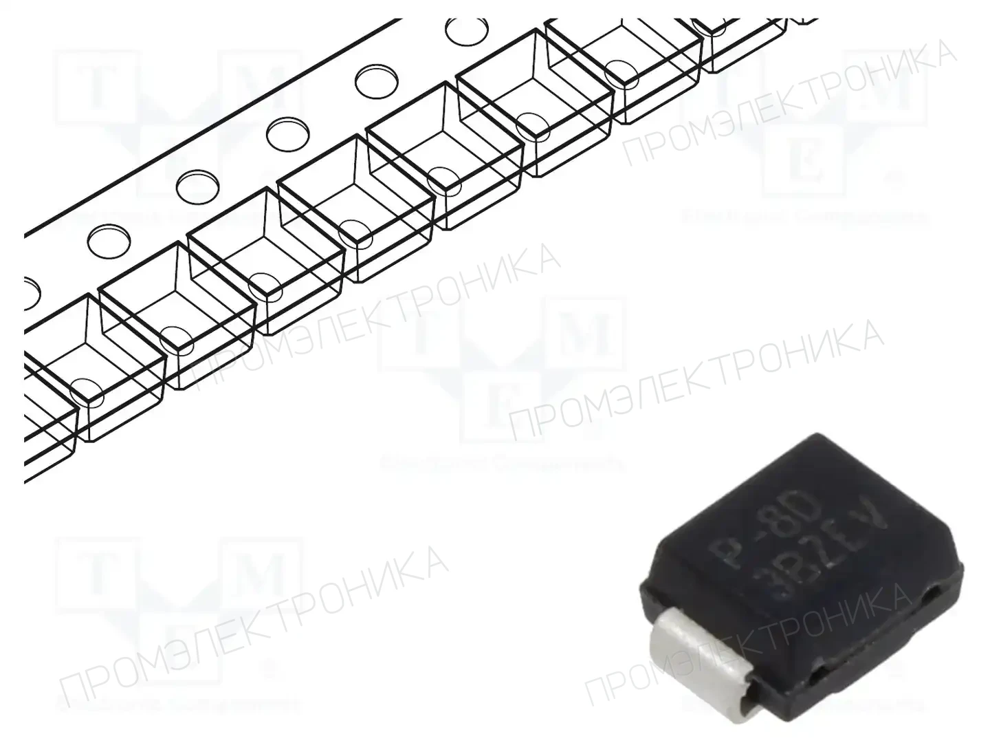 MICRO COMMERCIAL COMPONENTS ER2D-LTP — Универсальные диоды SMD